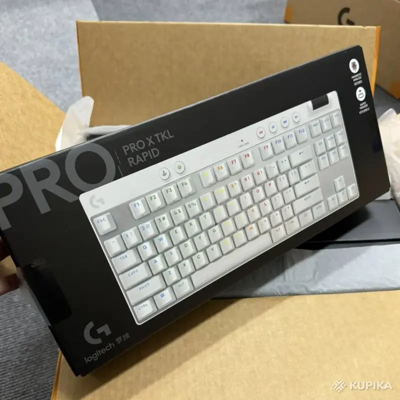 Компьютерная периферия и аксессуары - Новая Клавиатура Logitech G Pro X TKL Rapid Analog - Вся Беларусь - Фото 3 Новая Клавиатура Logitech G Pro X TKL Rapid Analog - Вся Беларусь - 251915 - Доска объявлений Kupika.by - Фото 3