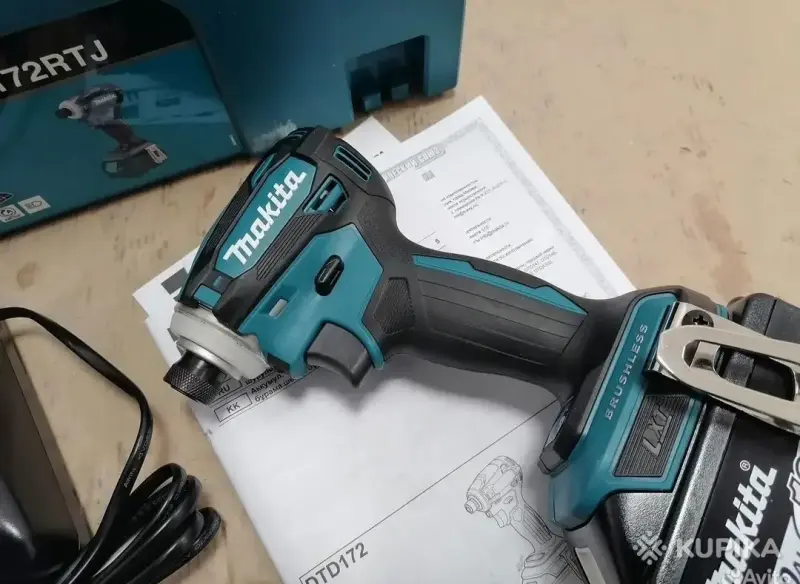 Аккумуляторный винтовёрт Makita dtd 172rtj комплект. - Вся Беларусь - 252783 - Доска объявлений Kupika.by - Фото 3