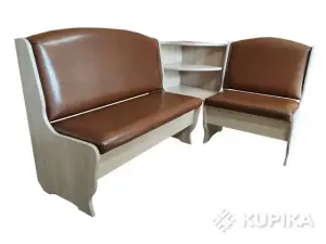 Новая скамья угловая кухонная УК-2 с баром. ДОСТАВКА по РБ.