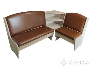 Новая скамья угловая кухонная УК-2 с баром. ДОСТАВКА по РБ.