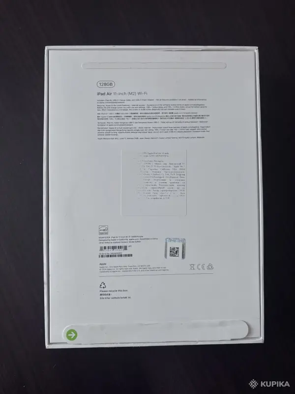 планшет iPad Air 11-inch (M2) Wi-Fi 128 GB - Вся Беларусь - 253286 - Доска объявлений Kupika.by - Фото 4