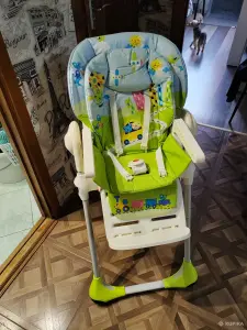 Стульчик для кормления chicco polly 2 в 1