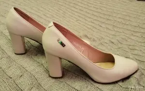 Туфли белые