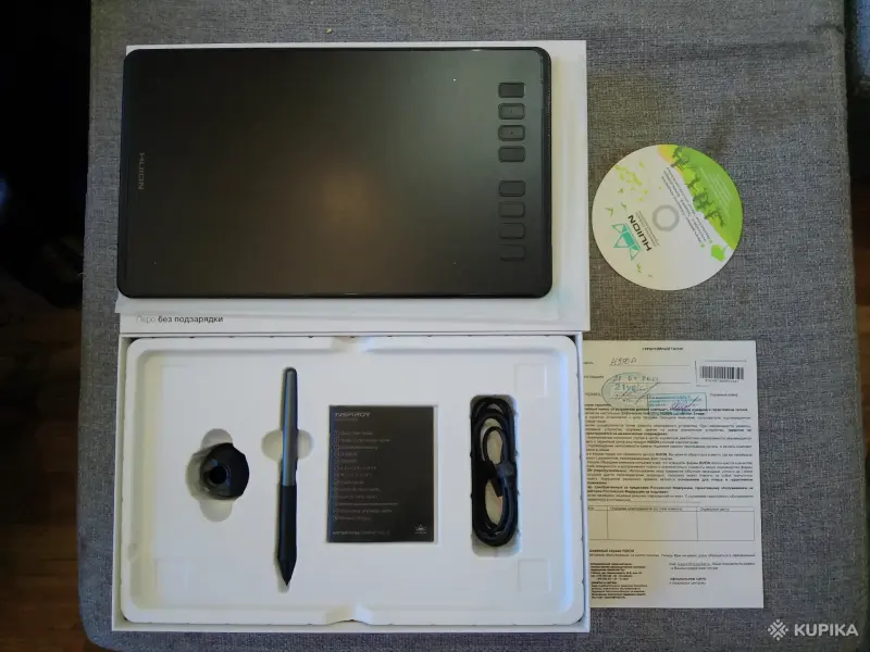 Продам графический планшет inspiroy h950p