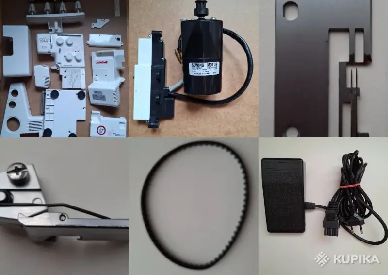 Запчасти к оверлоку «JANOME MY LOCK204D» Япония 2007г.