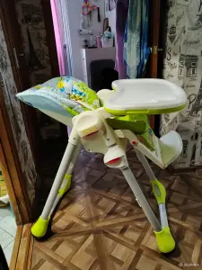 Стульчик для кормления chicco polly 2 в 1