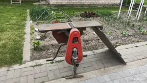 Деревообрабатывающий станок для мотоблока