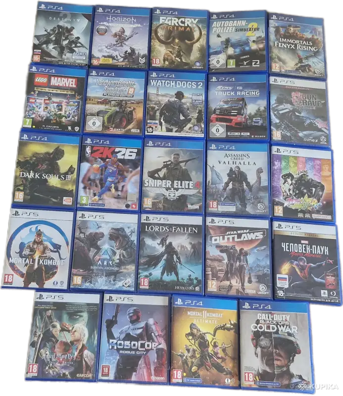 Игры для PS4 PS5