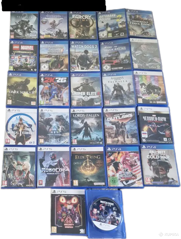 Игры для PS4 PS5