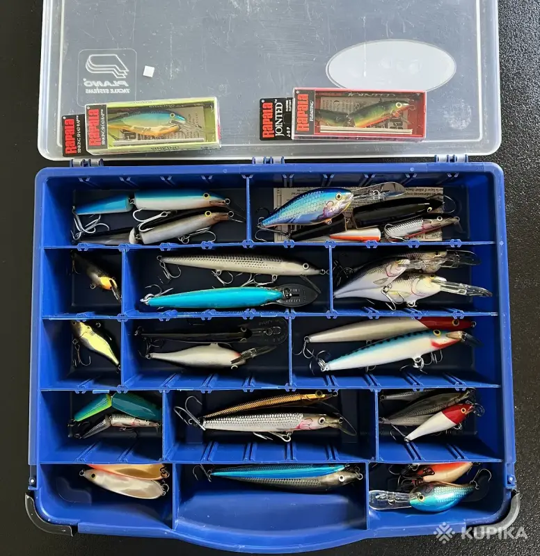 воблеры RAPALA + спиннинг + коробка - Вся Беларусь - 251994 - Доска объявлений Kupika.by - Фото 9