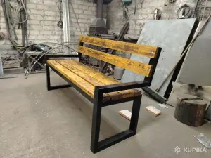 Лавочка Садовая в стиле LOFT