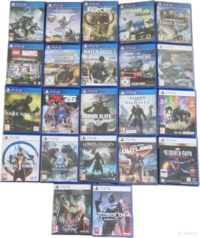 Игры PS4 PS5