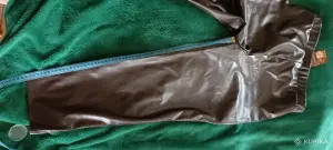 Брюки кож.зам