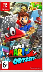 Super Mario Odyssey для Nintendo Switch картридж