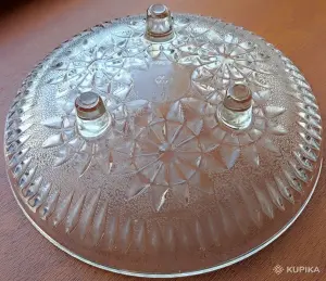 Уршельская стеклянная конфетница