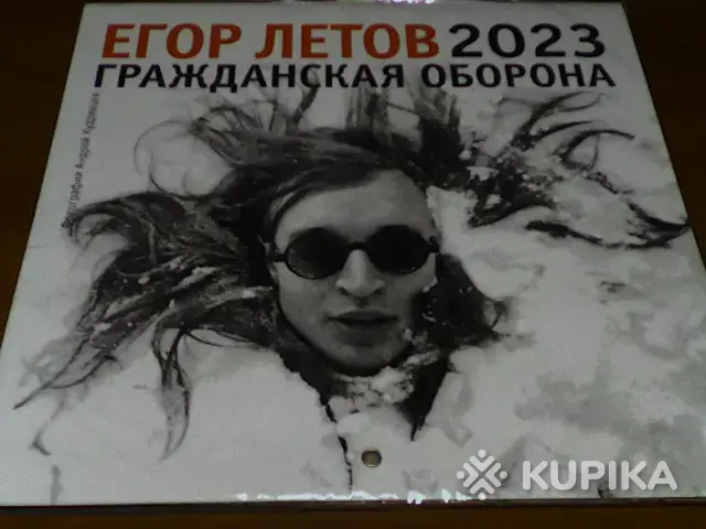 Календарь настенный Егор Летов/Гражданская Оборона (вариант 1)