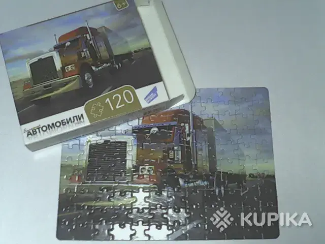 Пазлы Тягач Freightliner (120 деталей)