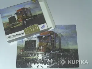 Пазлы Тягач Freightliner (120 деталей)