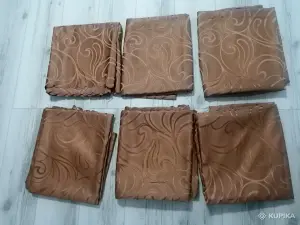 Шторы-порьеры. 3 пары. 245/140