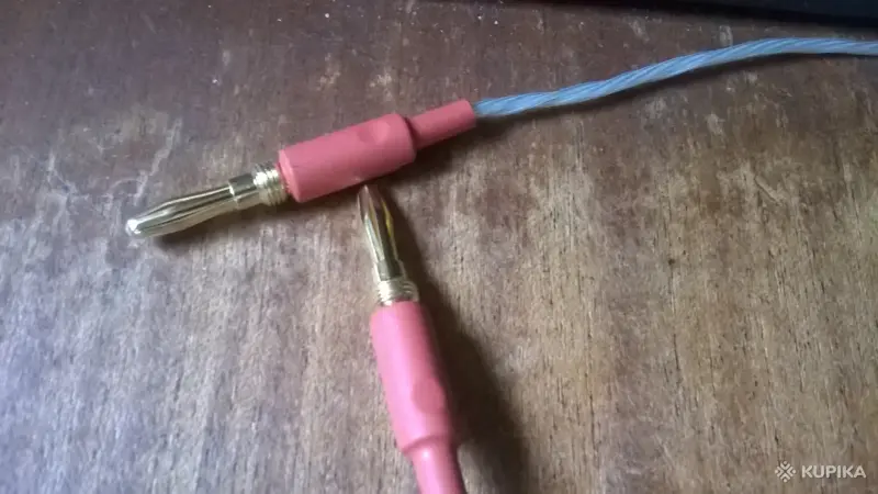 Акустический кабель Hi-Fi банан 80 см