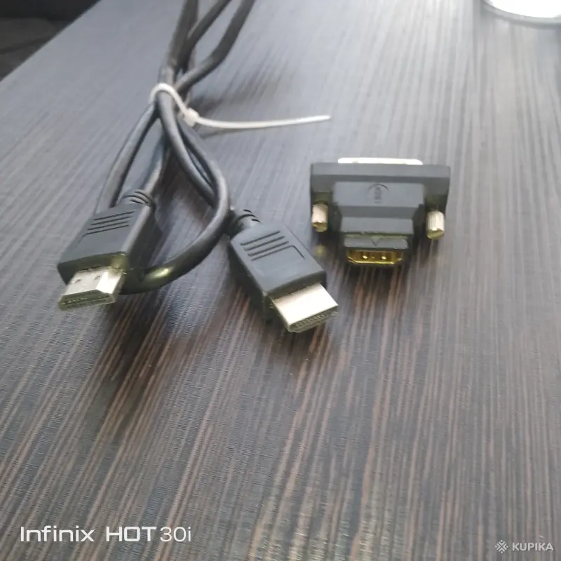 Кабели и адаптеры - Кабель HDMI 1,0 м. Новый, с переходником DVI-D - HDMI - Вся Беларусь - Фото 2 Кабель HDMI 1,0 м. Новый, с переходником DVI-D - HDMI - Вся Беларусь - 256237 - Доска объявлений Kupika.by - Фото 2