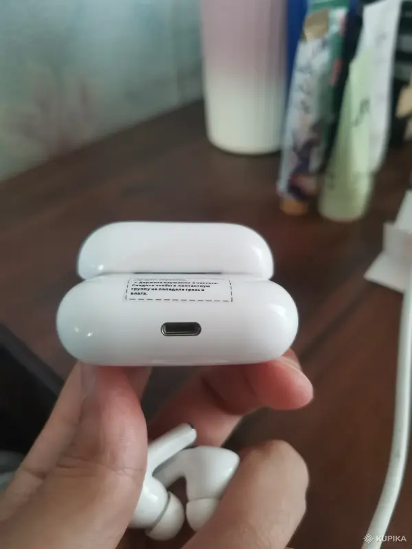 Наушники - TWS наушники (копия AirPods Pro) с шумоподавлением, в чехле - Вся Беларусь - Фото 2 TWS наушники (копия AirPods Pro) с шумоподавлением, в чехле - Вся Беларусь - 257767 - Доска объявлений Kupika.by - Фото 2