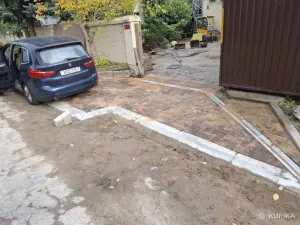 Укладка тротуарной плитки