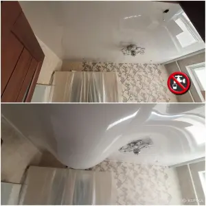Ремонт, замена натяжного потолка