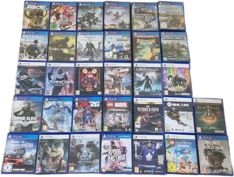 Игры ps4 ps5