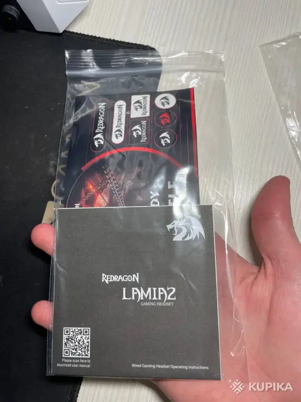 Наушники - Игровые наушники Redragon Lamia 2 НОВЫЕ - Вся Беларусь - Фото 8 Игровые наушники Redragon Lamia 2 НОВЫЕ - Вся Беларусь - 253722 - Доска объявлений Kupika.by - Фото 8