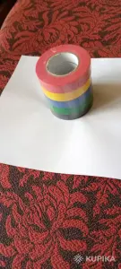 Набор новых цветных изолент, 5 шт., 100 м