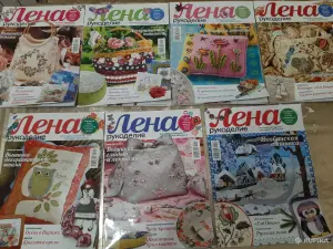 Журналы "Лена. рукоделие". 2010-2019. (54 шт.).