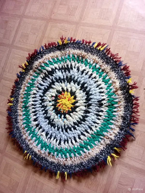 Handmade изделия - Коврик вязаный - Вся Беларусь - Фото 4 Коврик вязаный - Вся Беларусь - 256341 - Доска объявлений Kupika.by - Фото 4