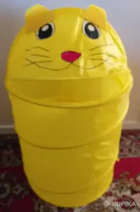 Корзина-котенок для хранения игрушек, новая