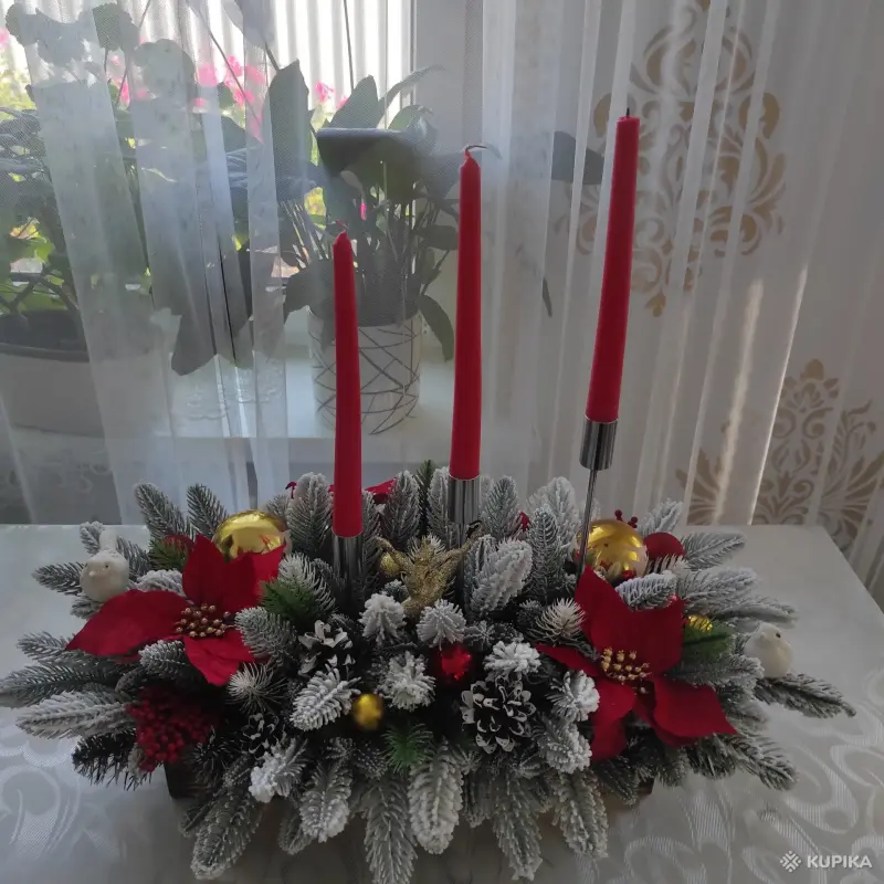 Рождественский подсвечник