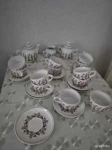 Рижский костяной сервиз