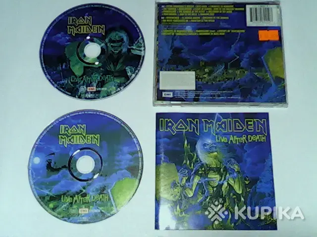 Iron Maiden Live After Death (2 CD,улучшенная версия,буклет)