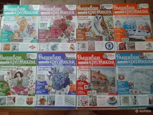 Журналы "Вышиваю крестиком". 2010-2015. (58 шт.).