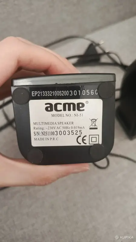 Компьютерная периферия и аксессуары - Колонки Genius SP-Q10 и Acme NI-51 - Вся Беларусь - Фото 6 Колонки Genius SP-Q10 и Acme NI-51 - Вся Беларусь - 255145 - Доска объявлений Kupika.by - Фото 6