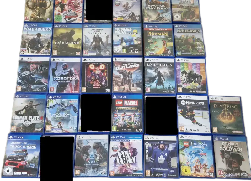 Игры для PS4 PS5 и Nintendo Switch
