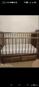 Кроватка детская маятник