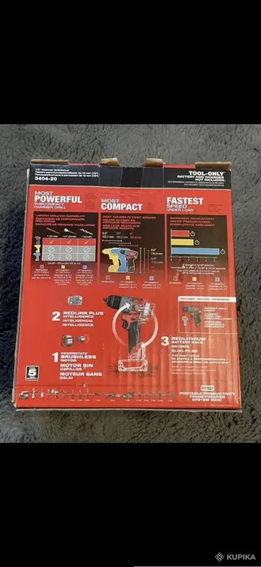Электроинструмент - Шуруповерт Milwaukee m12. 3404-20. FPD2 - Вся Беларусь - Фото 7 Шуруповерт Milwaukee m12. 3404-20. FPD2 - Вся Беларусь - 255597 - Доска объявлений Kupika.by - Фото 7