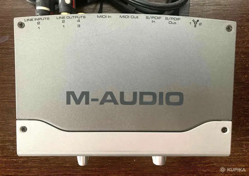Звуковые карты - Внешняя звуковая карта M-Audio Audiophile FireWire - Вся Беларусь - Фото 3 Внешняя звуковая карта M-Audio Audiophile FireWire - Вся Беларусь - 255230 - Доска объявлений Kupika.by - Фото 3