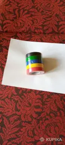 Набор новых цветных изолент, 5 шт., 100 м