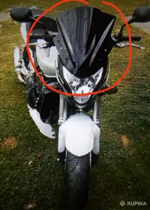 Ветровое стекло мотоцикла KAWASAKI Ninja 300