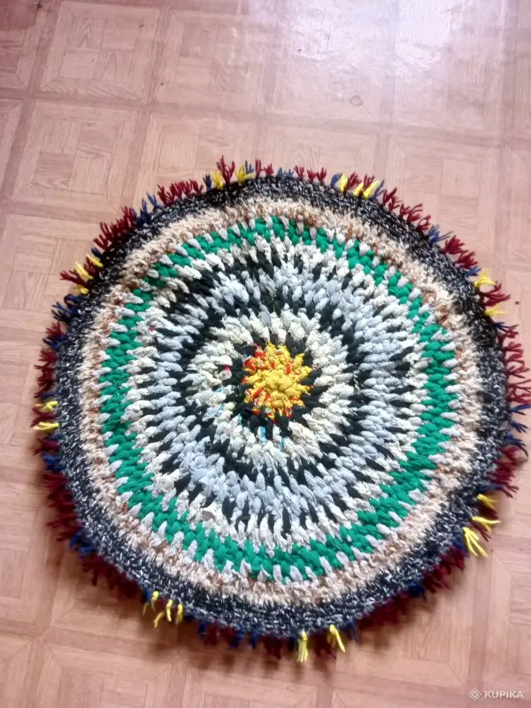Handmade изделия - Коврик вязаный - Вся Беларусь - Фото 6 Коврик вязаный - Вся Беларусь - 256341 - Доска объявлений Kupika.by - Фото 6