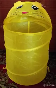 Корзина-котенок для хранения игрушек, новая