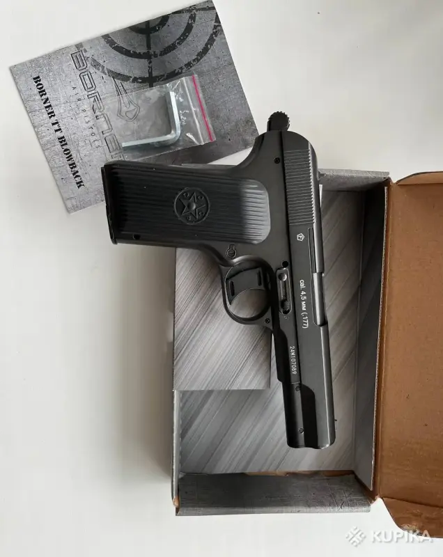 пневматический пистолет ТТ blowback borner
