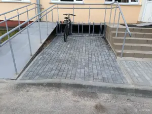 Укладка тротуарной плитки