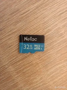 Карта памяти microSd Netac 32gb 10 класс.